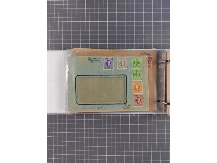 1859/1975 (ca.), postfrische/ungebrauchte und gestempelte Themensammlung “Der imperialistische Weltkrieg 1914/18”, inkl. Kolo