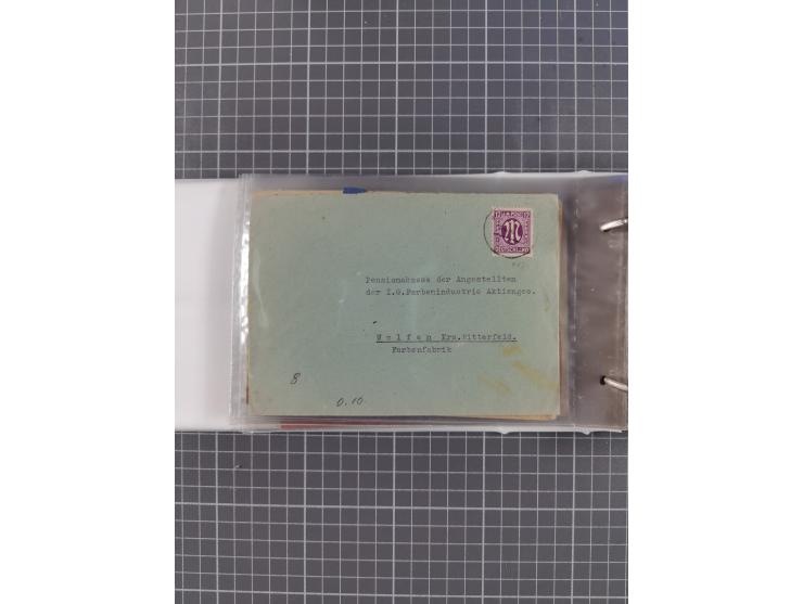 1859/1975 (ca.), postfrische/ungebrauchte und gestempelte Themensammlung “Der imperialistische Weltkrieg 1914/18”, inkl. Kolo