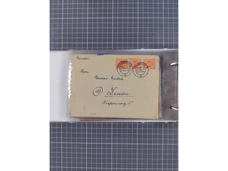 1859/1975 (ca.), postfrische/ungebrauchte und gestempelte Themensammlung “Der imperialistische Weltkrieg 1914/18”, inkl. Kolo