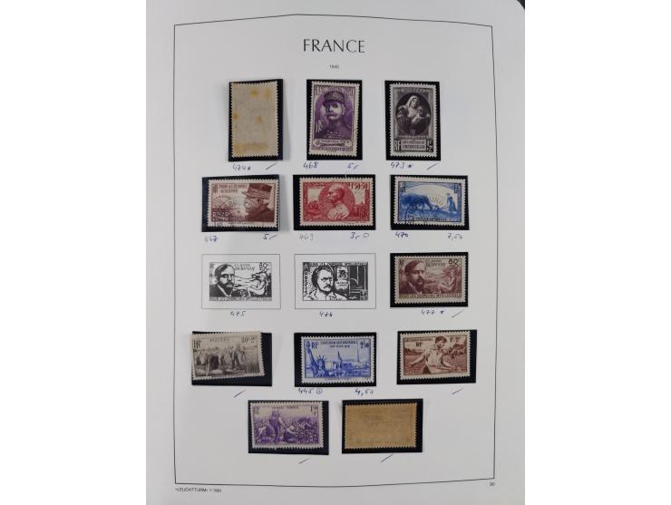 1849/1994, mint never hinged/unused and used collection with some covers, a few better items throughout like Mi-Nr. 239, 311 