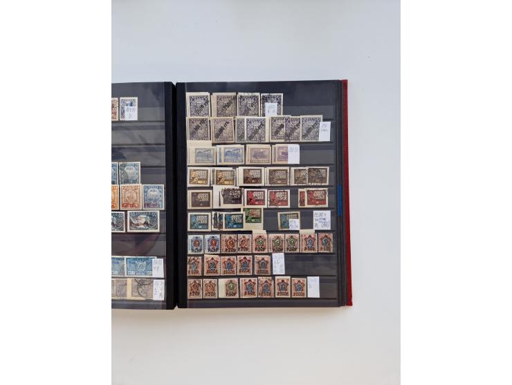 1858/1995, mint never hinged/unused and used collection, starting with Russia No. 2, from 1918 fairly advanced in the Michel 