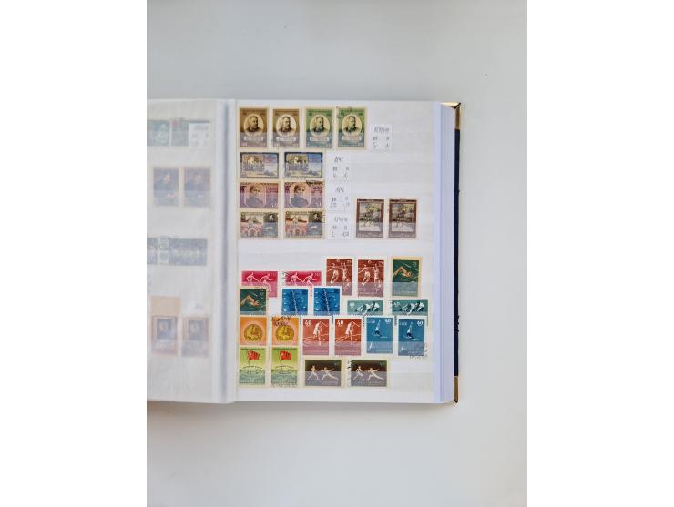 1858/1995, mint never hinged/unused and used collection, starting with Russia No. 2, from 1918 fairly advanced in the Michel 