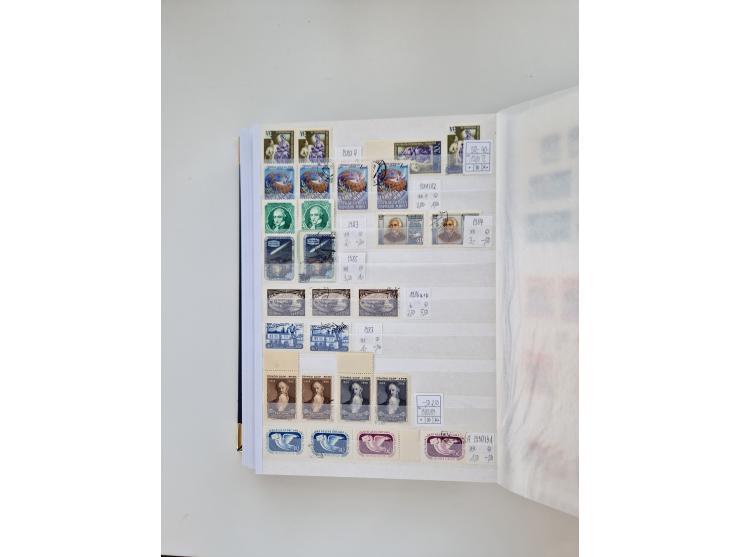 1858/1995, mint never hinged/unused and used collection, starting with Russia No. 2, from 1918 fairly advanced in the Michel 