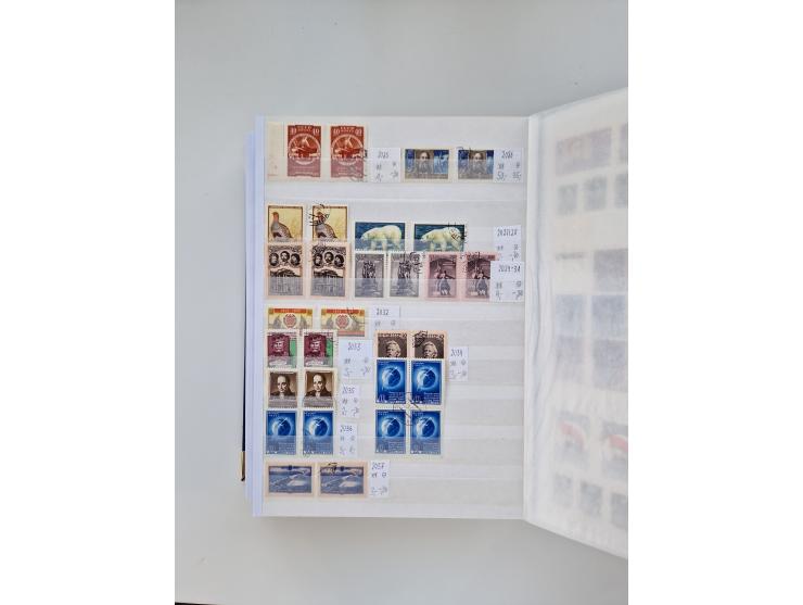 1858/1995, mint never hinged/unused and used collection, starting with Russia No. 2, from 1918 fairly advanced in the Michel 