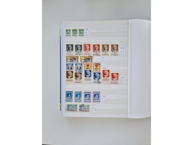 1858/1995, mint never hinged/unused and used collection, starting with Russia No. 2, from 1918 fairly advanced in the Michel 