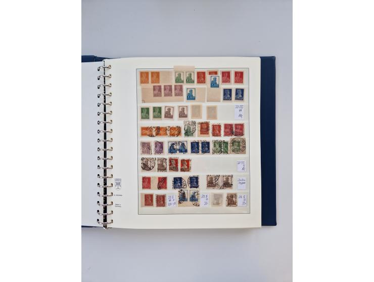 1858/1995, mint never hinged/unused and used collection, starting with Russia No. 2, from 1918 fairly advanced in the Michel 