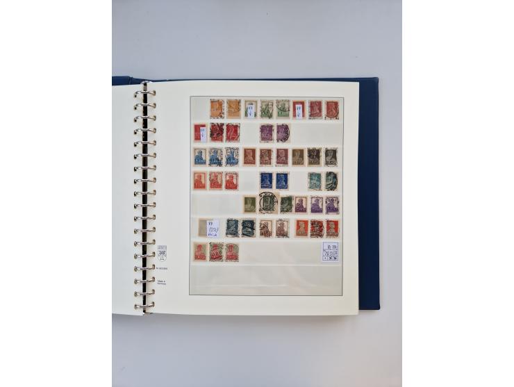 1858/1995, mint never hinged/unused and used collection, starting with Russia No. 2, from 1918 fairly advanced in the Michel 