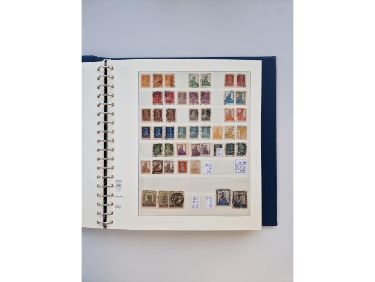 1858/1995, mint never hinged/unused and used collection, starting with Russia No. 2, from 1918 fairly advanced in the Michel 