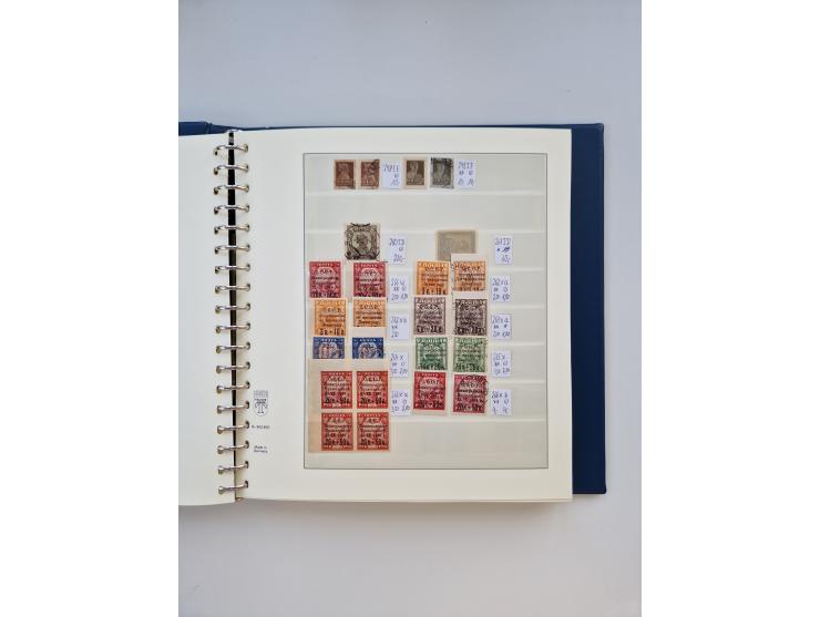 1858/1995, mint never hinged/unused and used collection, starting with Russia No. 2, from 1918 fairly advanced in the Michel 
