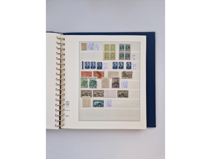 1858/1995, mint never hinged/unused and used collection, starting with Russia No. 2, from 1918 fairly advanced in the Michel 