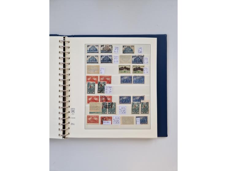 1858/1995, mint never hinged/unused and used collection, starting with Russia No. 2, from 1918 fairly advanced in the Michel 