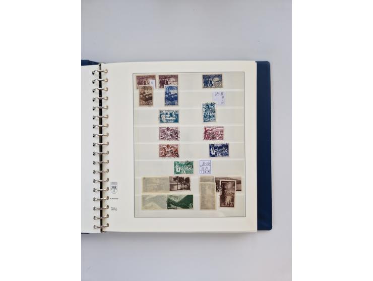 1858/1995, mint never hinged/unused and used collection, starting with Russia No. 2, from 1918 fairly advanced in the Michel 