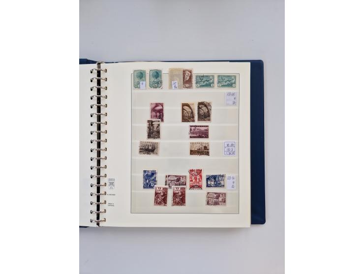 1858/1995, mint never hinged/unused and used collection, starting with Russia No. 2, from 1918 fairly advanced in the Michel 