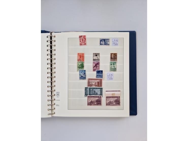 1858/1995, mint never hinged/unused and used collection, starting with Russia No. 2, from 1918 fairly advanced in the Michel 