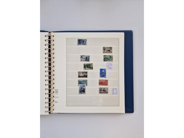 1858/1995, mint never hinged/unused and used collection, starting with Russia No. 2, from 1918 fairly advanced in the Michel 