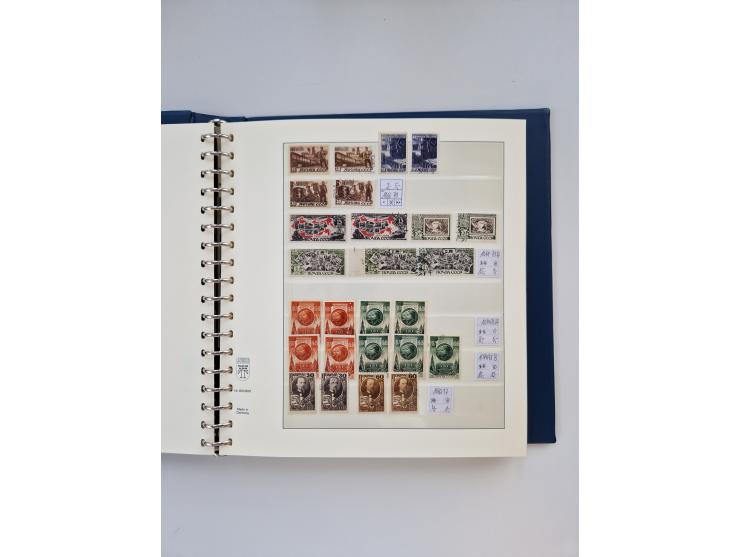 1858/1995, mint never hinged/unused and used collection, starting with Russia No. 2, from 1918 fairly advanced in the Michel 