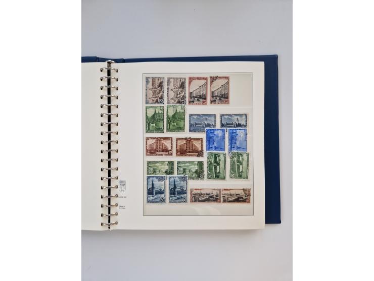 1858/1995, mint never hinged/unused and used collection, starting with Russia No. 2, from 1918 fairly advanced in the Michel 