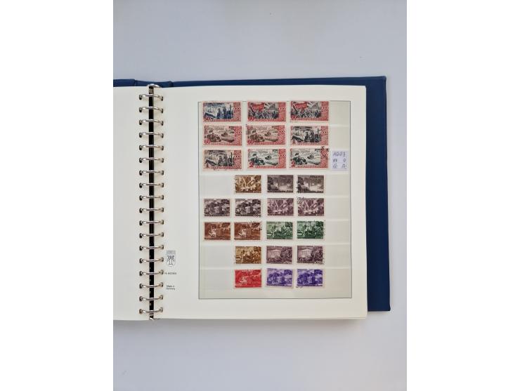 1858/1995, mint never hinged/unused and used collection, starting with Russia No. 2, from 1918 fairly advanced in the Michel 