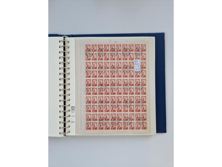 1858/1995, mint never hinged/unused and used collection, starting with Russia No. 2, from 1918 fairly advanced in the Michel 