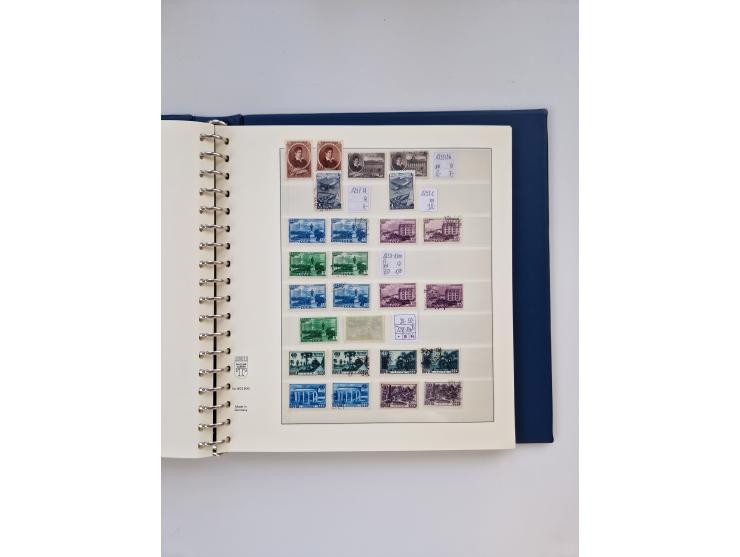 1858/1995, mint never hinged/unused and used collection, starting with Russia No. 2, from 1918 fairly advanced in the Michel 