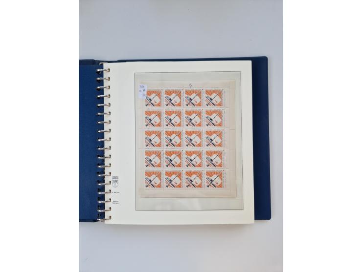 1858/1995, mint never hinged/unused and used collection, starting with Russia No. 2, from 1918 fairly advanced in the Michel 