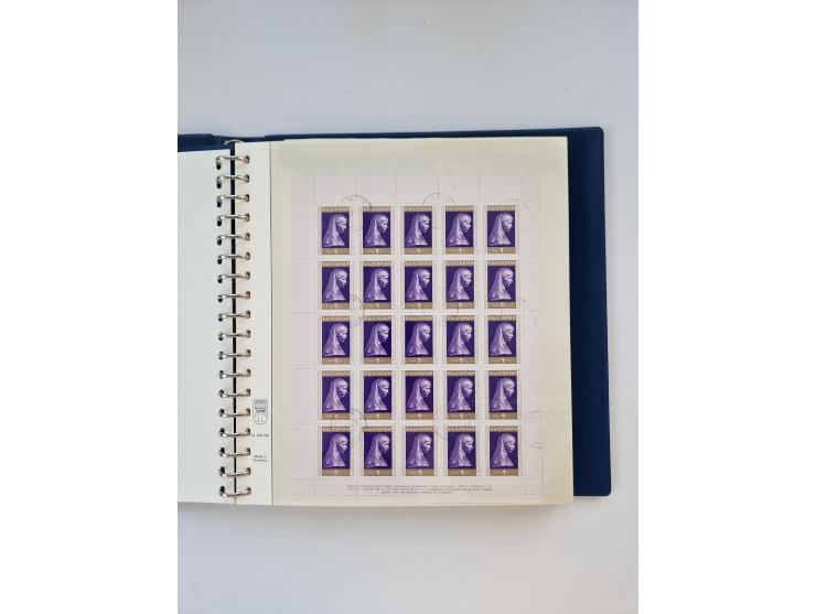 1858/1995, mint never hinged/unused and used collection, starting with Russia No. 2, from 1918 fairly advanced in the Michel 