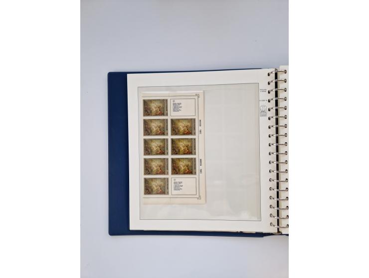 1858/1995, mint never hinged/unused and used collection, starting with Russia No. 2, from 1918 fairly advanced in the Michel 