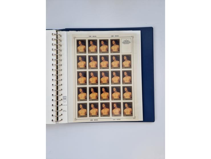 1858/1995, mint never hinged/unused and used collection, starting with Russia No. 2, from 1918 fairly advanced in the Michel 