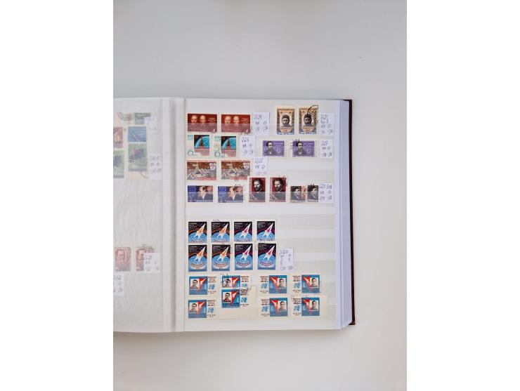 1858/1995, mint never hinged/unused and used collection, starting with Russia No. 2, from 1918 fairly advanced in the Michel 