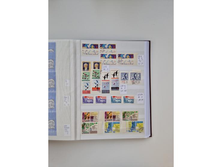 1858/1995, mint never hinged/unused and used collection, starting with Russia No. 2, from 1918 fairly advanced in the Michel 