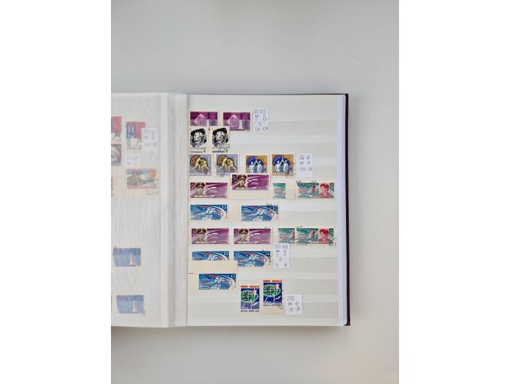 1858/1995, mint never hinged/unused and used collection, starting with Russia No. 2, from 1918 fairly advanced in the Michel 