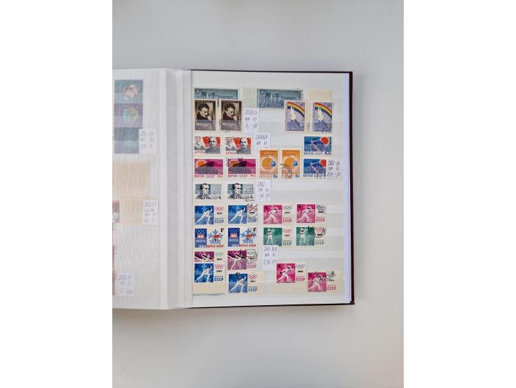 1858/1995, mint never hinged/unused and used collection, starting with Russia No. 2, from 1918 fairly advanced in the Michel 