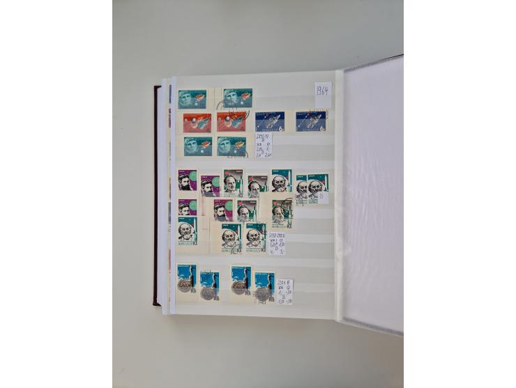 1858/1995, mint never hinged/unused and used collection, starting with Russia No. 2, from 1918 fairly advanced in the Michel 