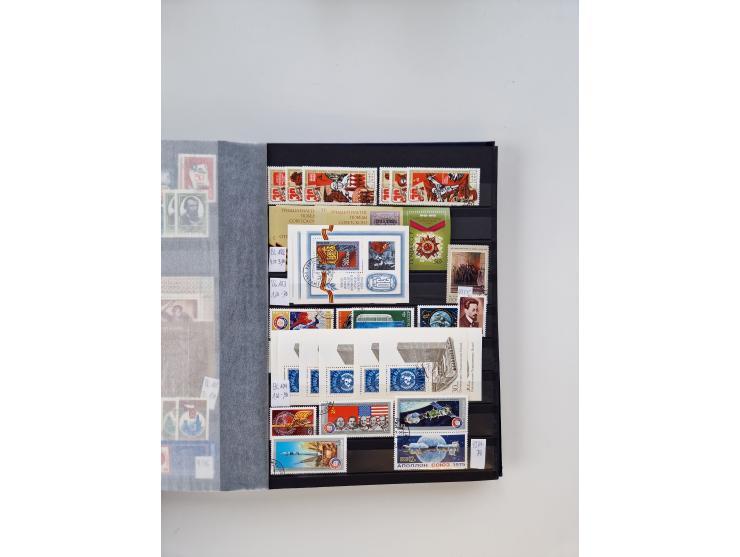 1858/1995, mint never hinged/unused and used collection, starting with Russia No. 2, from 1918 fairly advanced in the Michel 