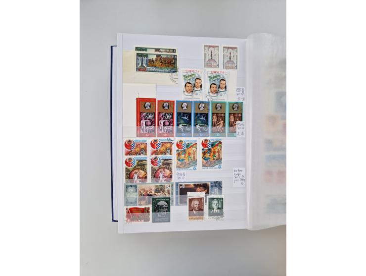 1858/1995, mint never hinged/unused and used collection, starting with Russia No. 2, from 1918 fairly advanced in the Michel 