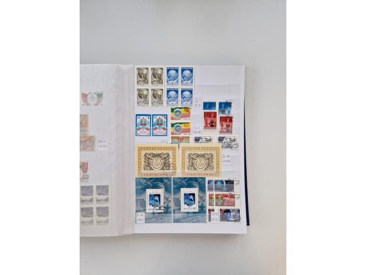 1858/1995, mint never hinged/unused and used collection, starting with Russia No. 2, from 1918 fairly advanced in the Michel 