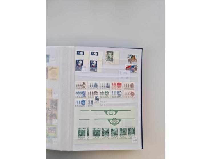 1858/1995, mint never hinged/unused and used collection, starting with Russia No. 2, from 1918 fairly advanced in the Michel 