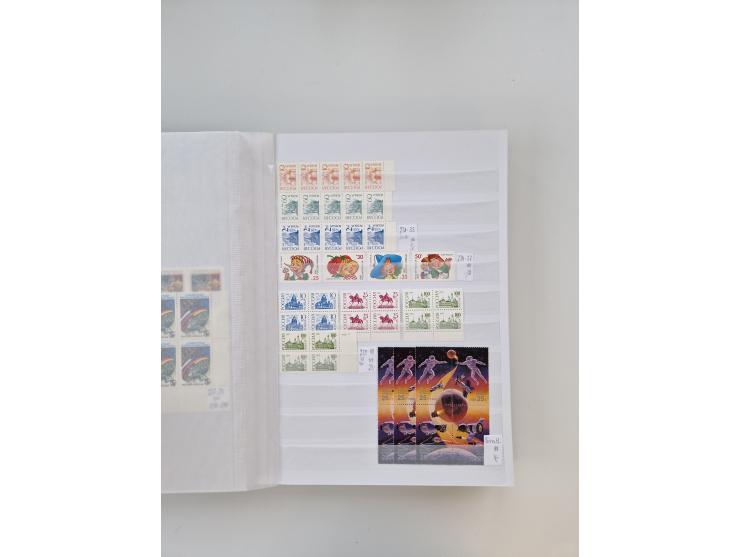 1858/1995, mint never hinged/unused and used collection, starting with Russia No. 2, from 1918 fairly advanced in the Michel 