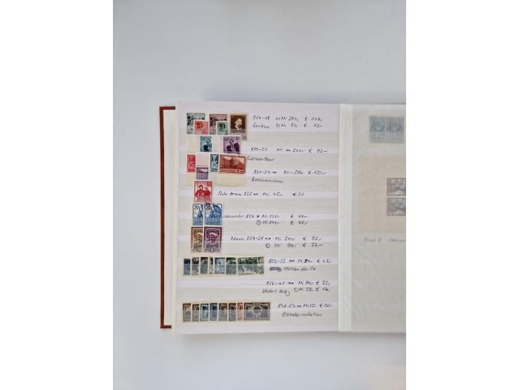 1858/1995, mint never hinged/unused and used collection, starting with Russia No. 2, from 1918 fairly advanced in the Michel 