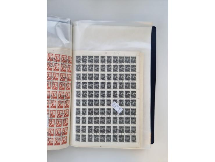 1858/1995, mint never hinged/unused and used collection, starting with Russia No. 2, from 1918 fairly advanced in the Michel 