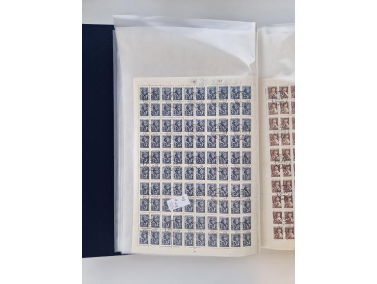 1858/1995, mint never hinged/unused and used collection, starting with Russia No. 2, from 1918 fairly advanced in the Michel 