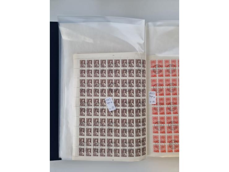 1858/1995, mint never hinged/unused and used collection, starting with Russia No. 2, from 1918 fairly advanced in the Michel 