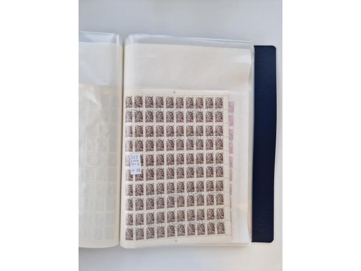 1858/1995, mint never hinged/unused and used collection, starting with Russia No. 2, from 1918 fairly advanced in the Michel 