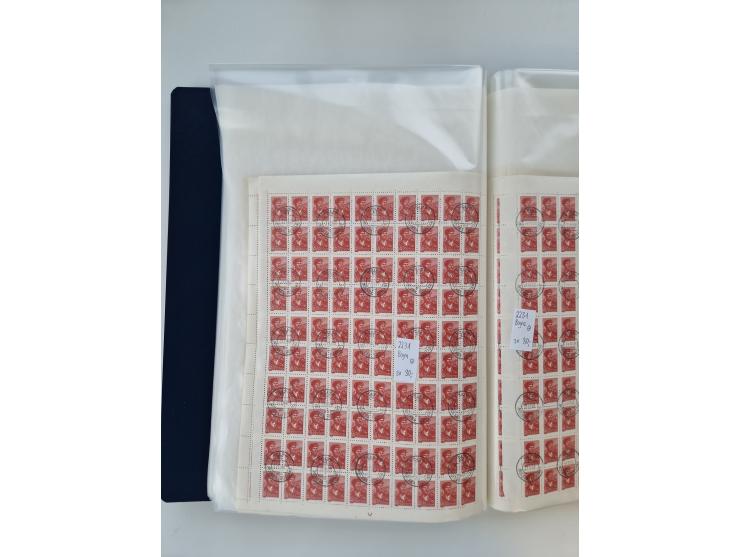 1858/1995, mint never hinged/unused and used collection, starting with Russia No. 2, from 1918 fairly advanced in the Michel 