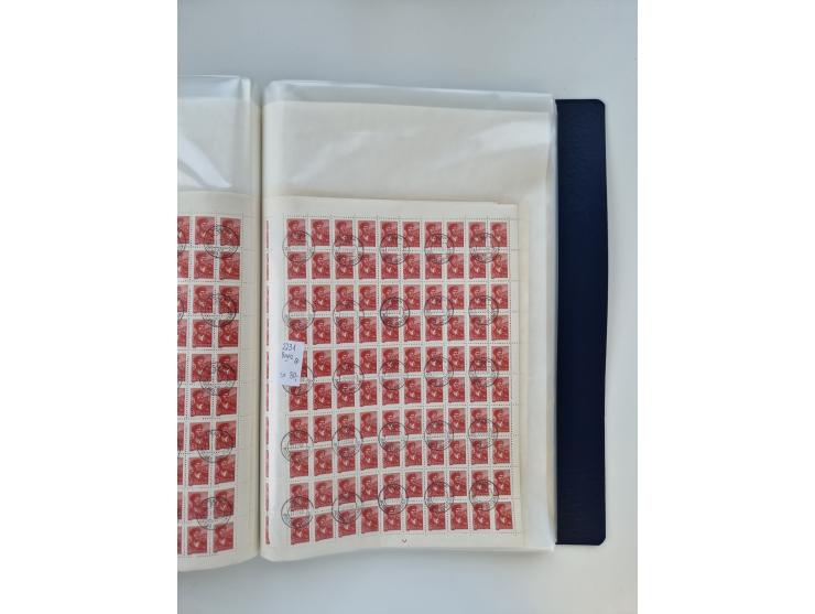 1858/1995, mint never hinged/unused and used collection, starting with Russia No. 2, from 1918 fairly advanced in the Michel 