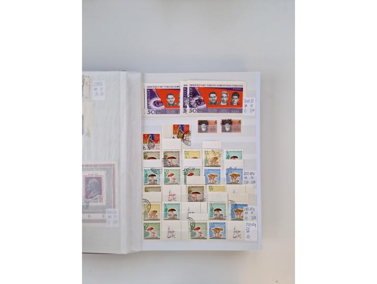 1858/1995, mint never hinged/unused and used collection, starting with Russia No. 2, from 1918 fairly advanced in the Michel 