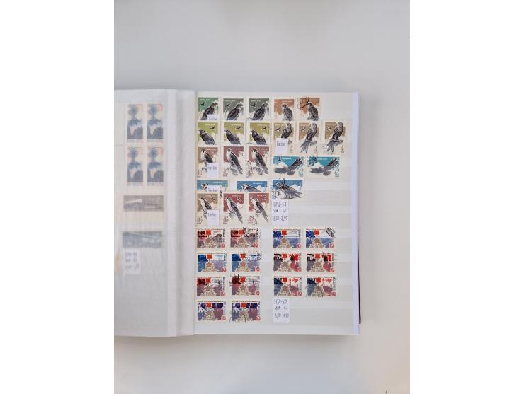 1858/1995, mint never hinged/unused and used collection, starting with Russia No. 2, from 1918 fairly advanced in the Michel 