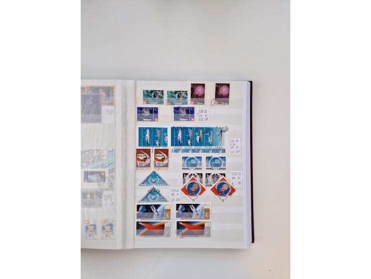 1858/1995, mint never hinged/unused and used collection, starting with Russia No. 2, from 1918 fairly advanced in the Michel 