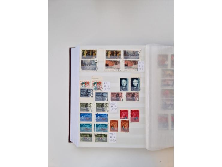 1858/1995, mint never hinged/unused and used collection, starting with Russia No. 2, from 1918 fairly advanced in the Michel 