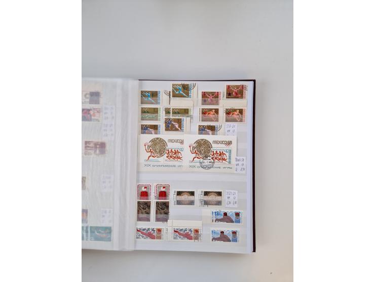 1858/1995, mint never hinged/unused and used collection, starting with Russia No. 2, from 1918 fairly advanced in the Michel 